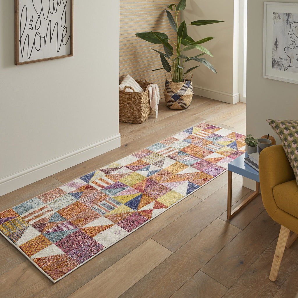 Carnaval Patchwork Multicolour Rug