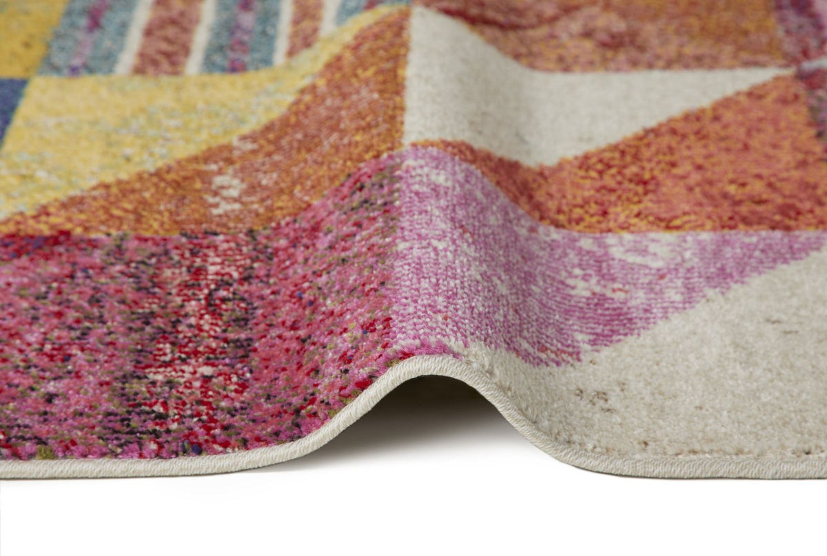 Carnaval Patchwork Multicolour Rug