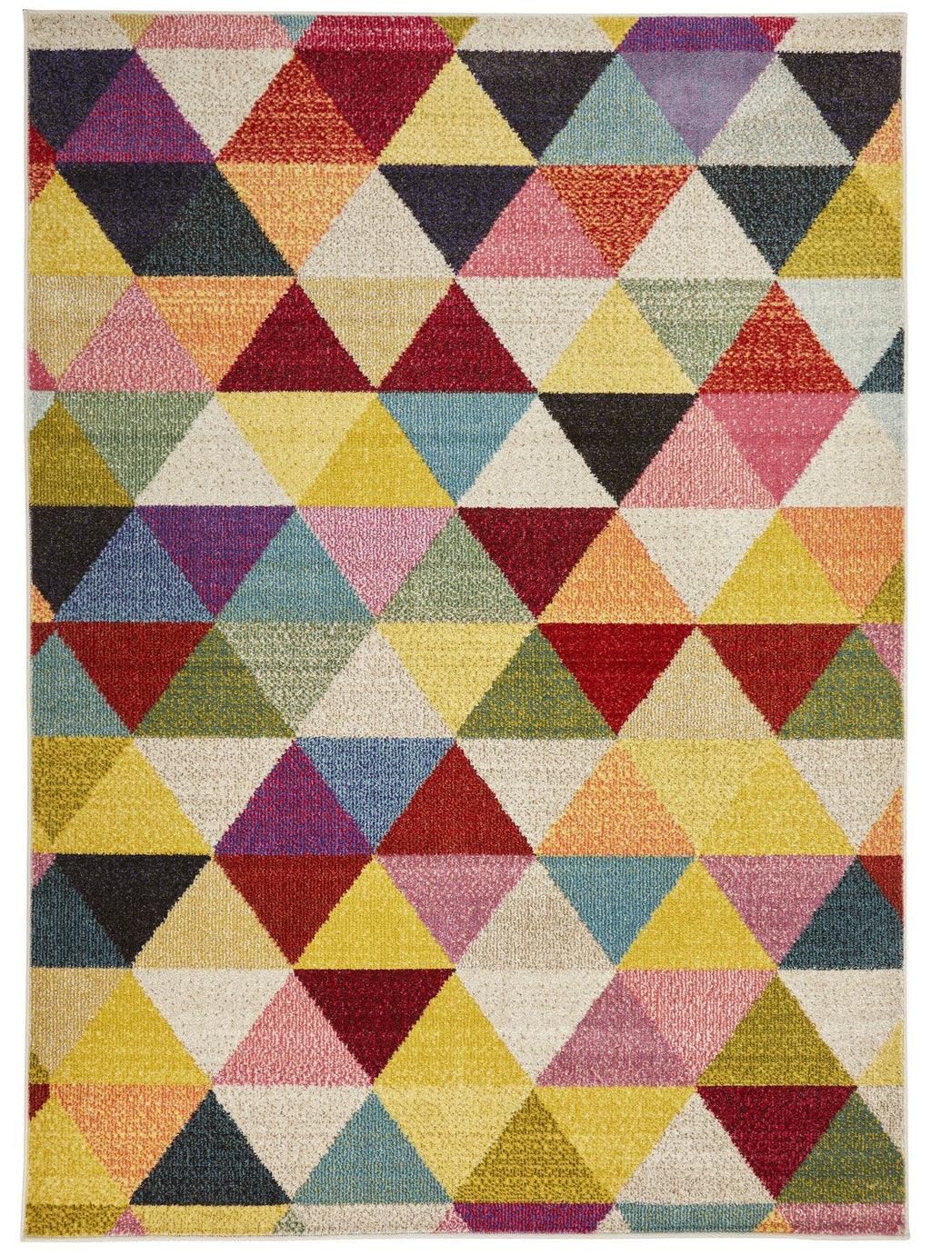 Carnaval Triangle Multicolour Rug
