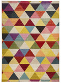 Carnaval Triangle Multicolour Rug
