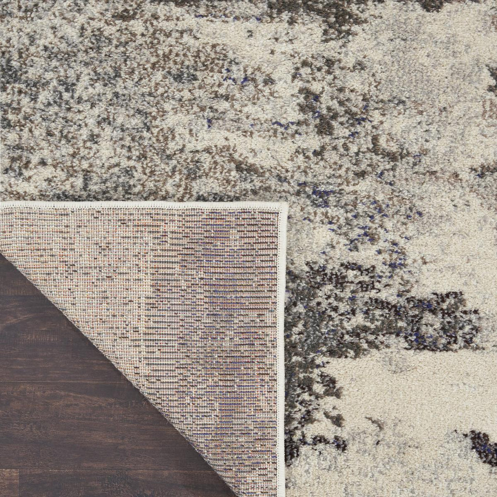 Celestial Cascade Ivory Grey Rug