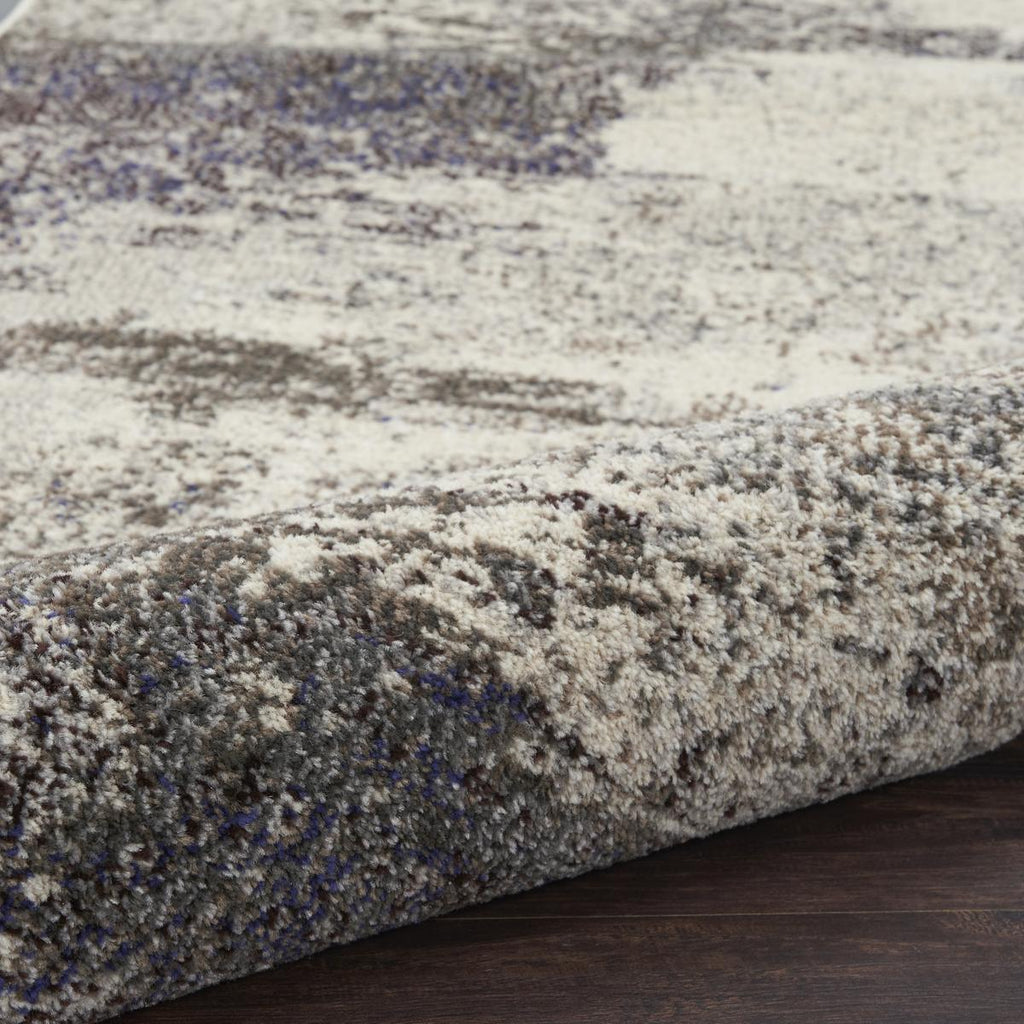 Celestial Cascade Ivory Grey Rug