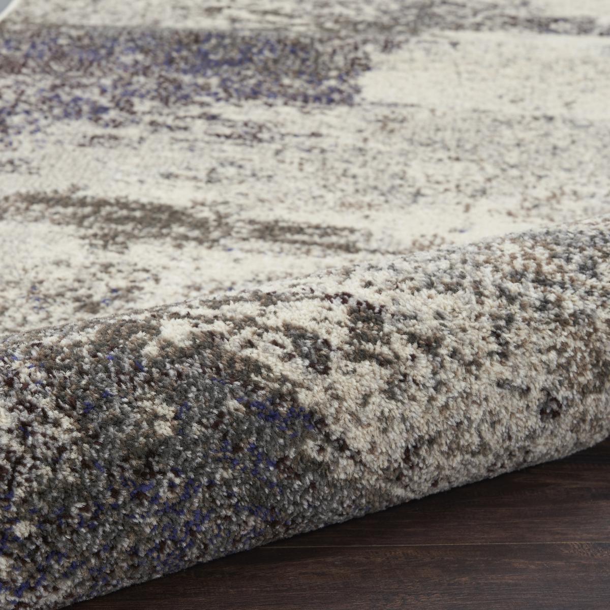 Celestial Cascade Ivory Grey Rug