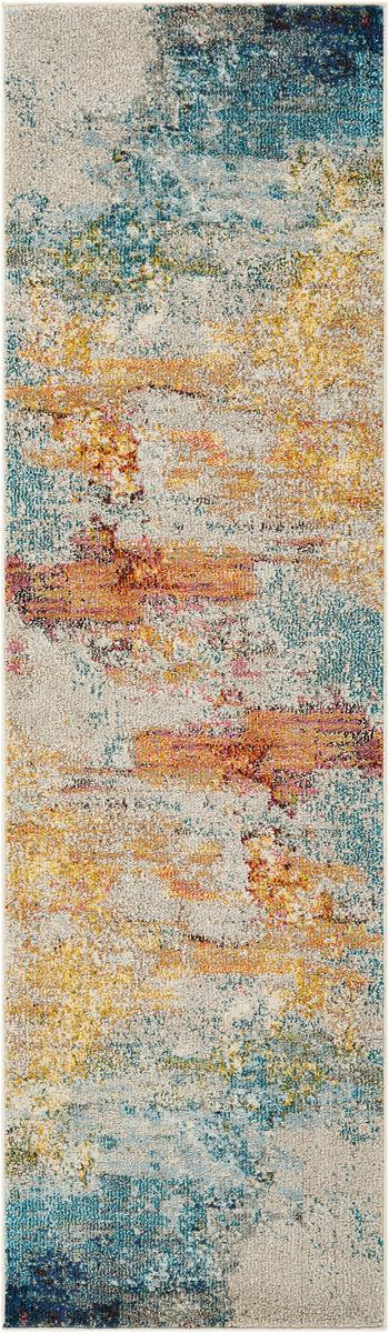 Celestial Cascade Multicolour Rug