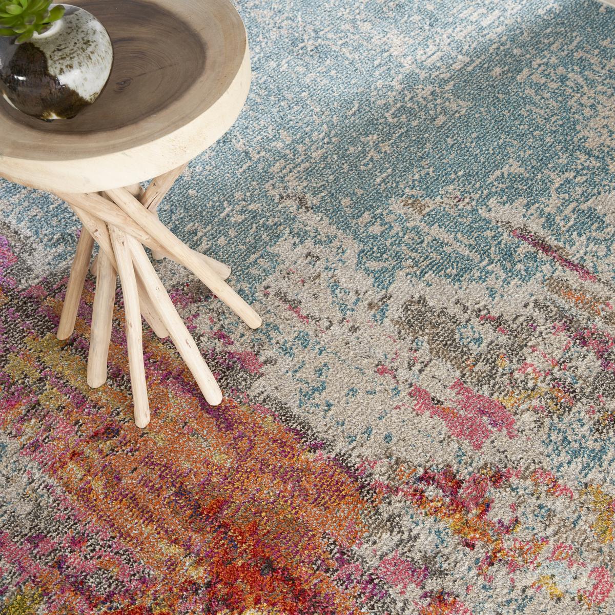 Celestial Cascade Multicolour Rug