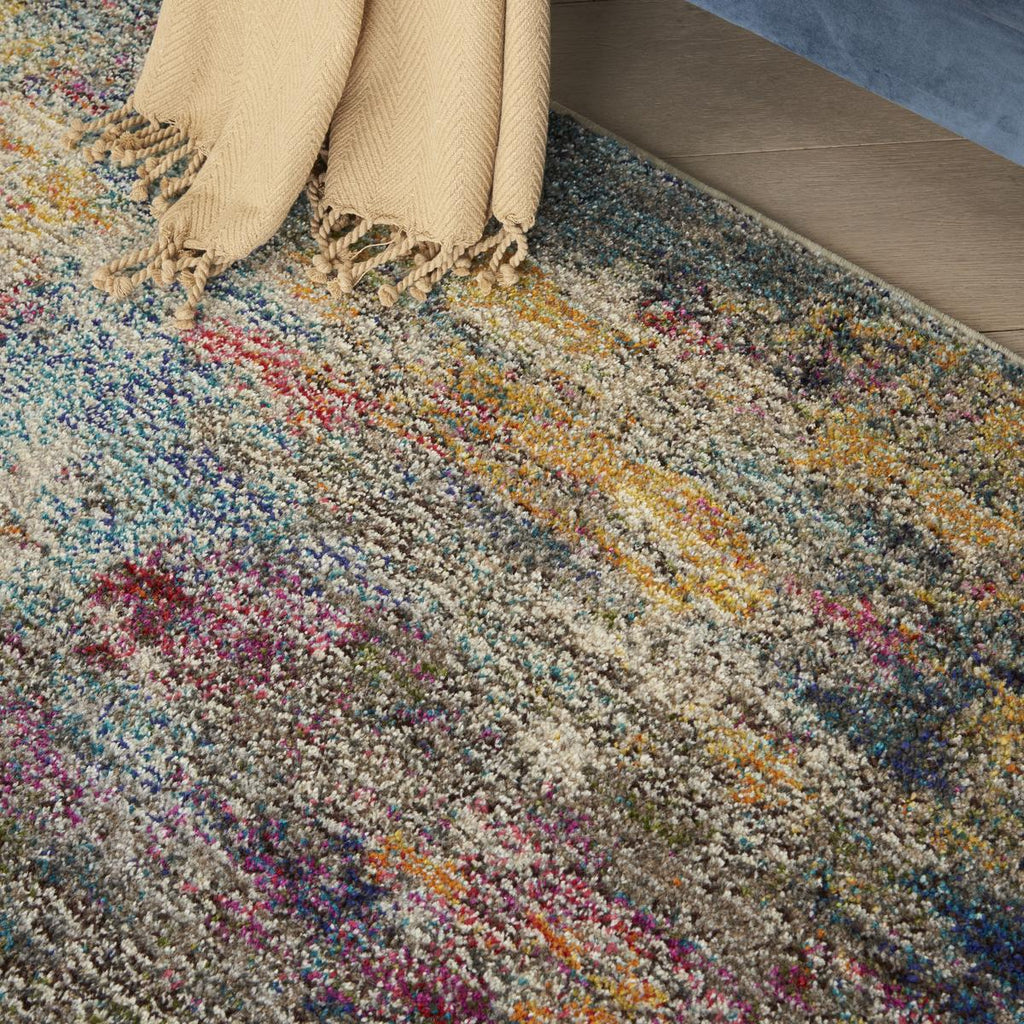 Celestial Nebula Multicolour Rug