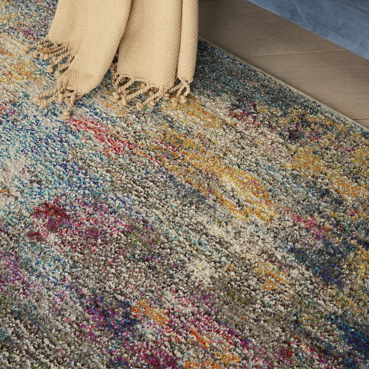 Celestial Nebula Multicolour Rug
