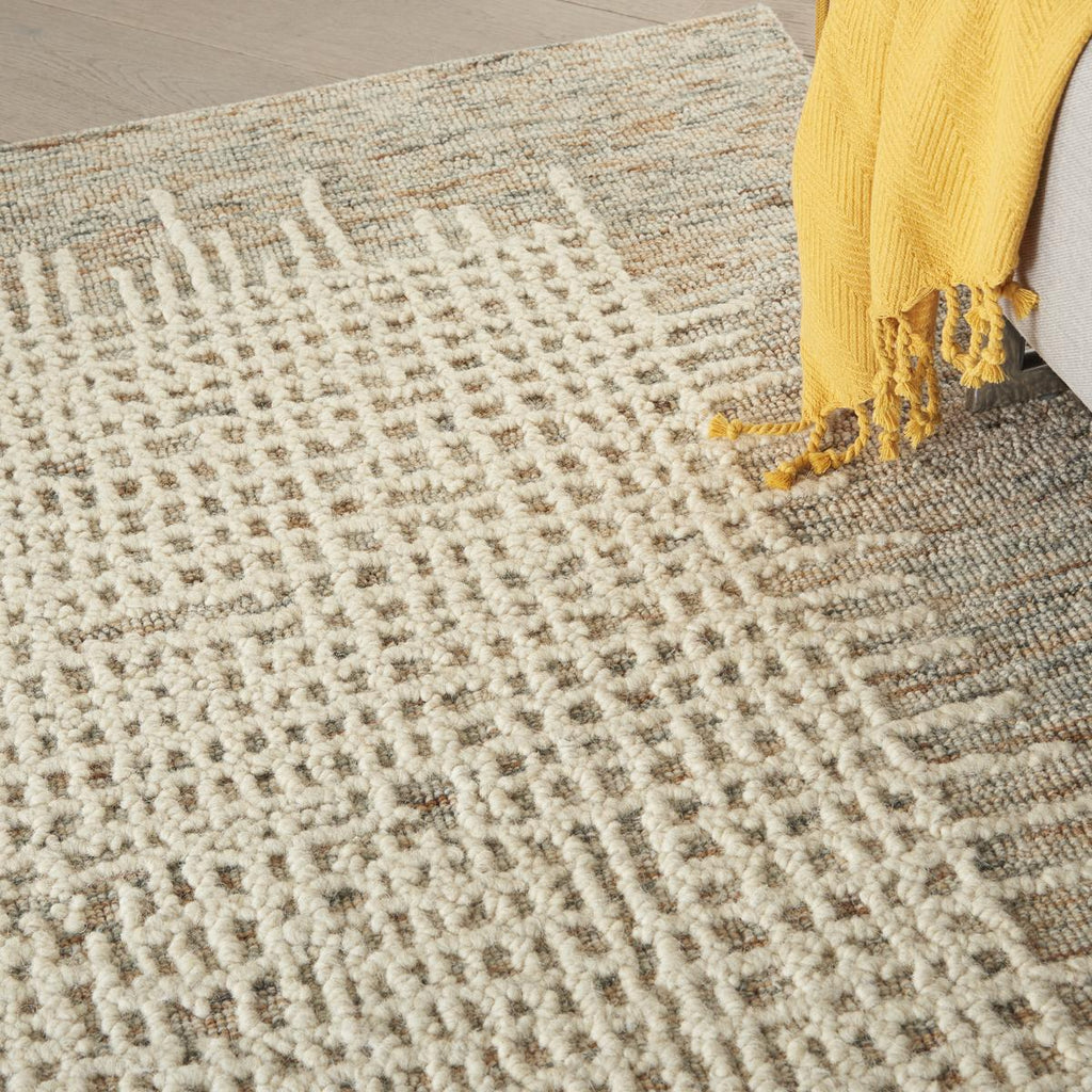 Colorado Basketweave Beige Multicolour Rug
