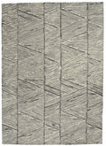 Colorado Line Grey White Rug