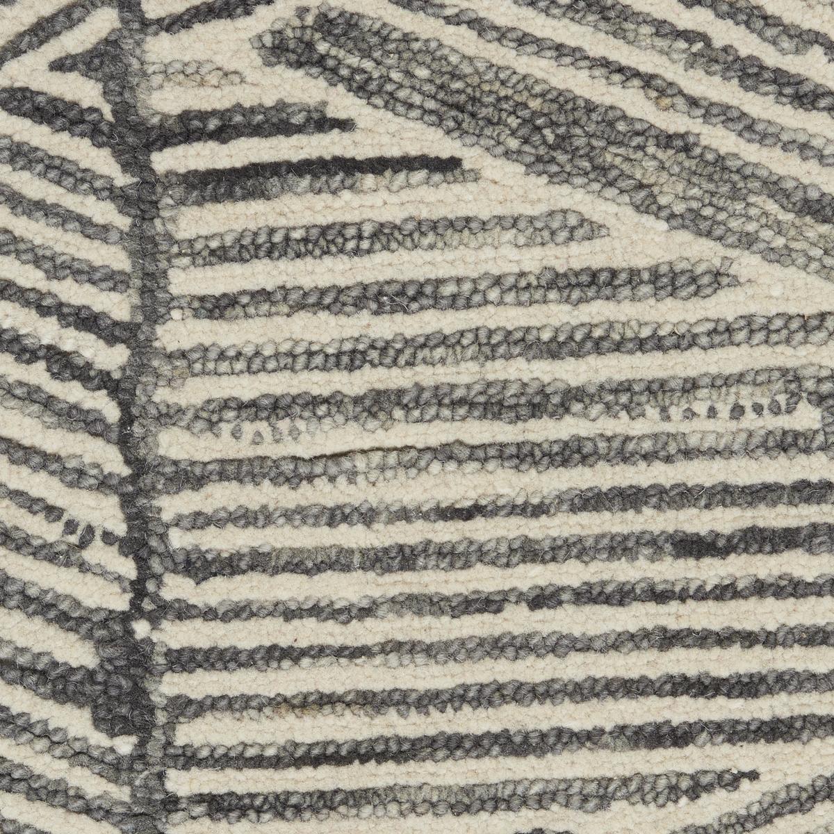 Colorado Line Grey White Rug