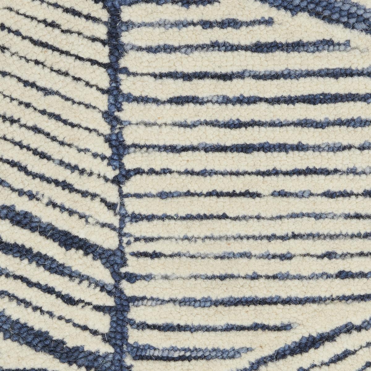 Colorado Line White Blue Rug