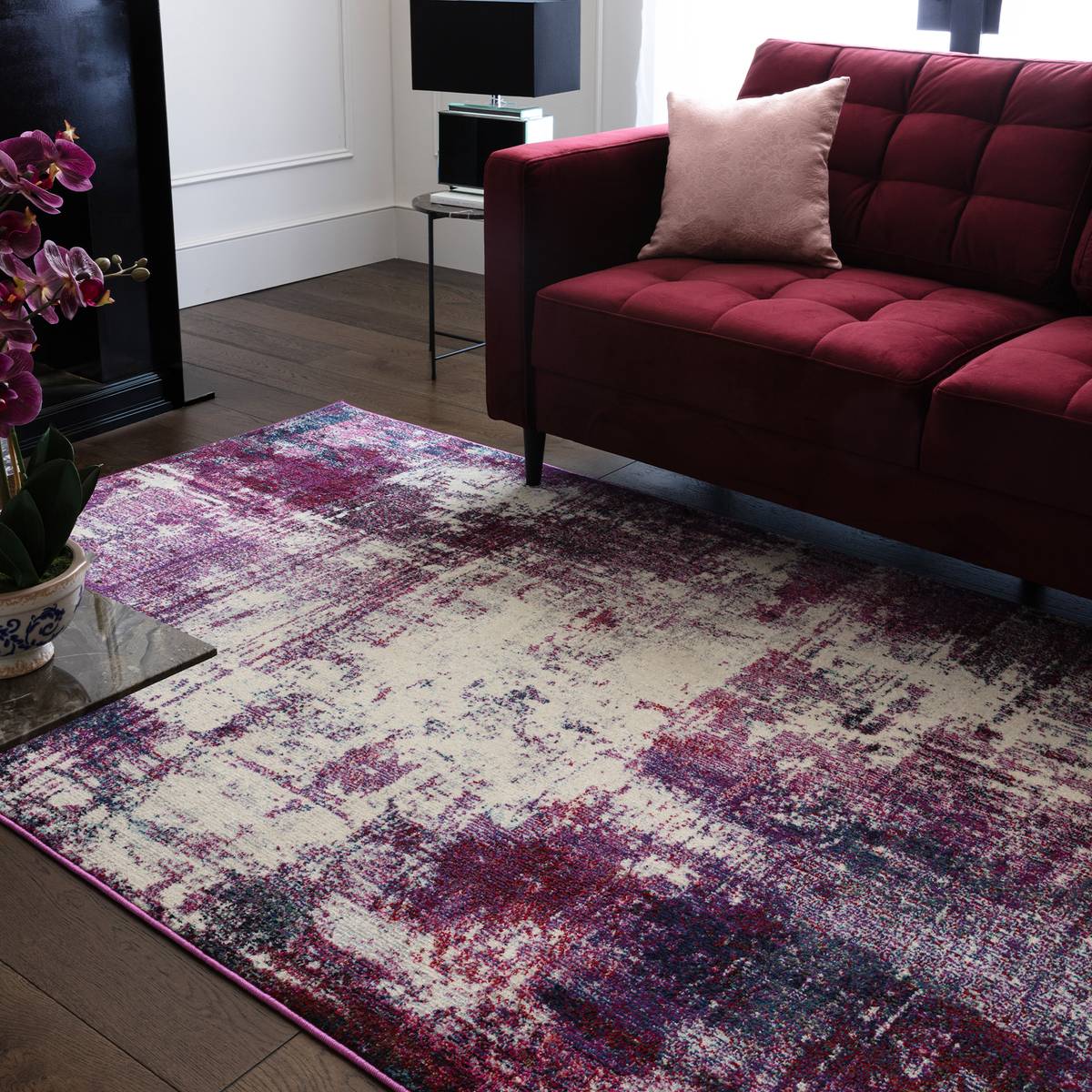 Colores Cloud Magenta Rug