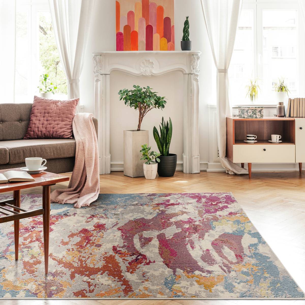 Colores Cloud Splash Rug