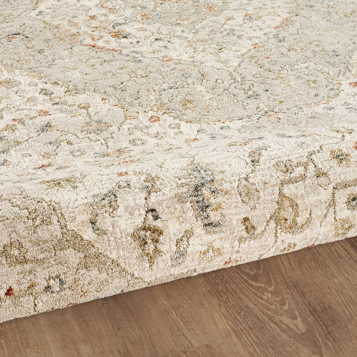 Comila Medallion Ivory Rug