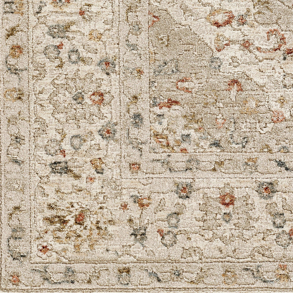 Comila Medallion Ivory Rug