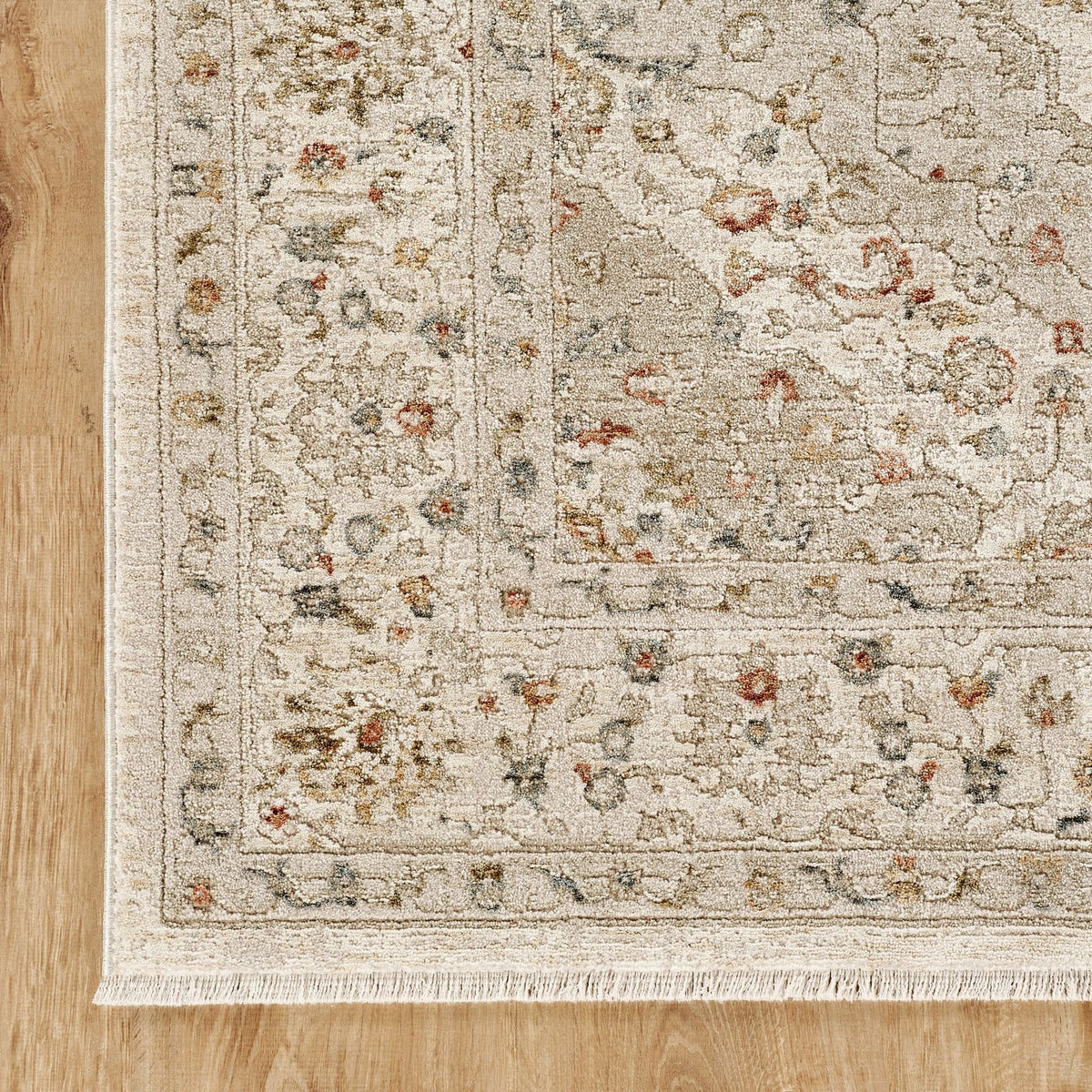Comila Medallion Ivory Rug