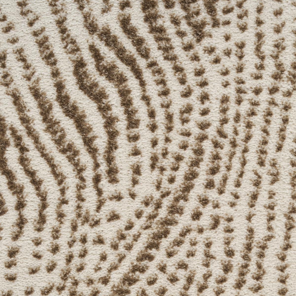 DKNY Central Park West Swirl Beige Brown Rug