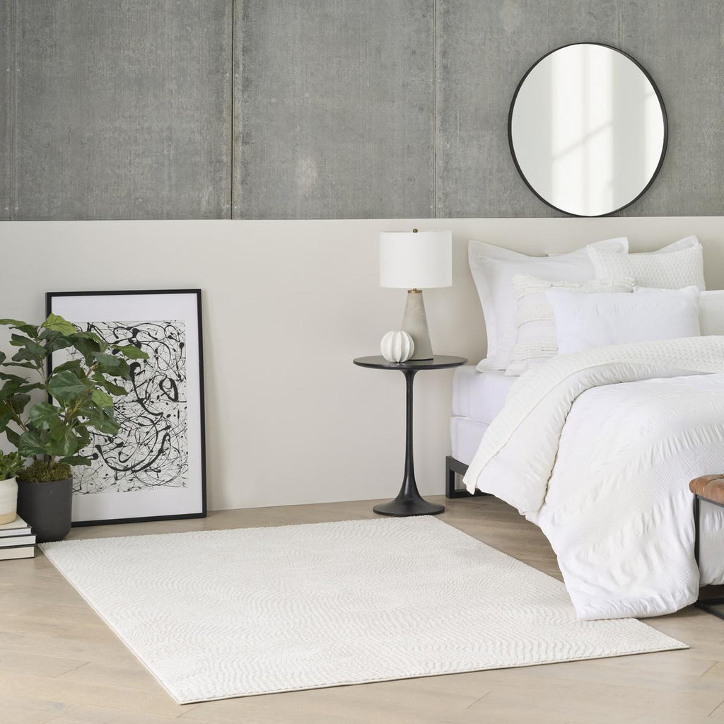DKNY Central Park West Swirl Ivory Rug