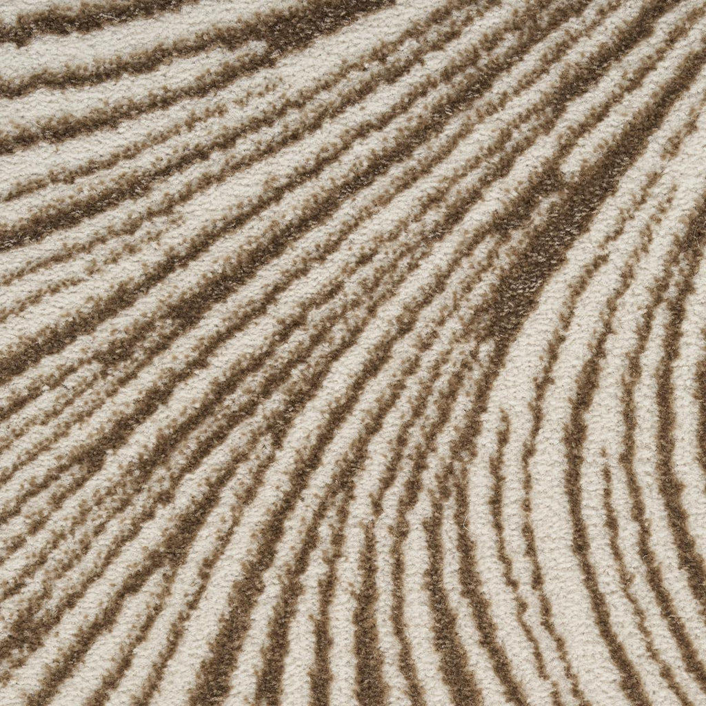DKNY Central Park West Wave Beige Brown Rug