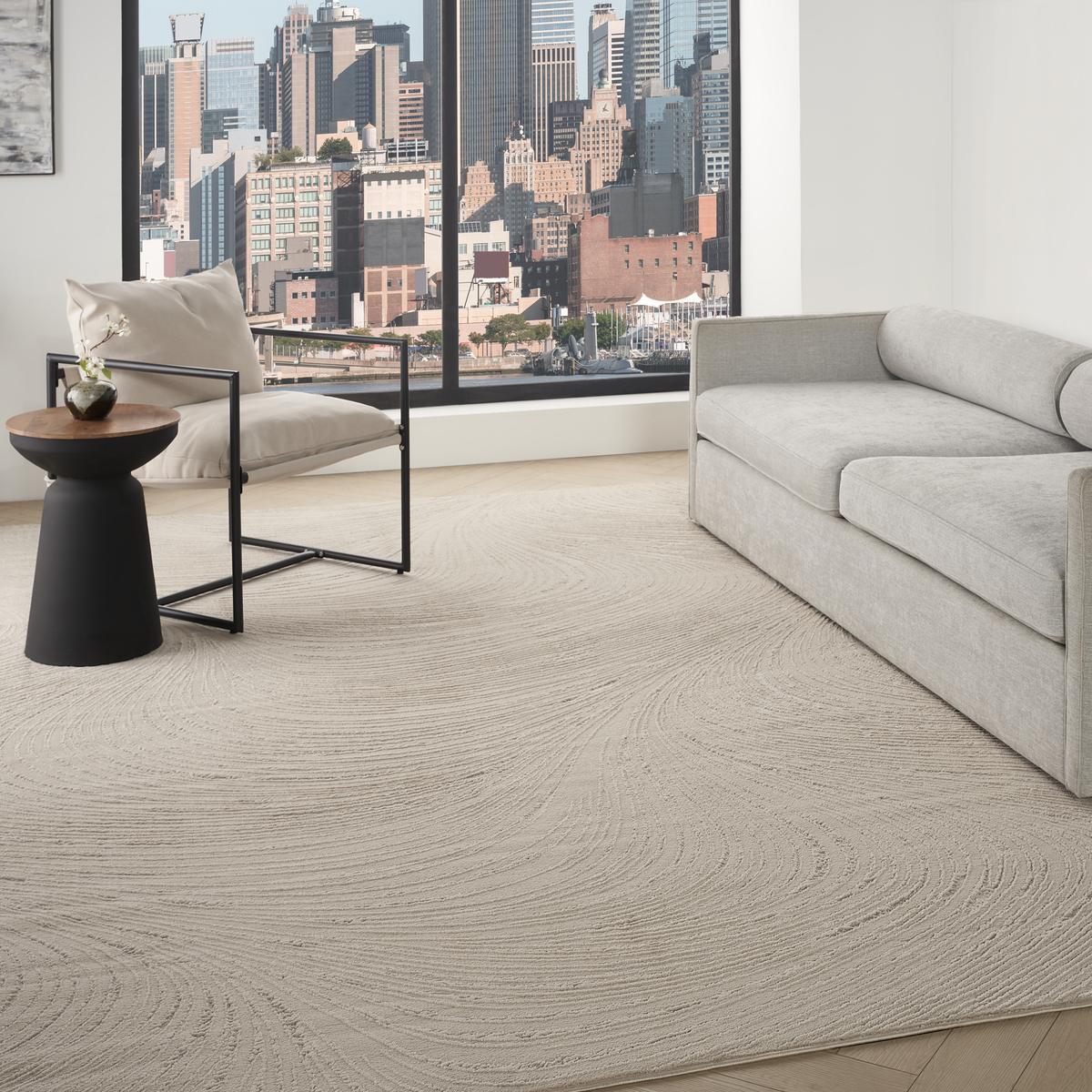 DKNY Central Park West Wave Beige Rug