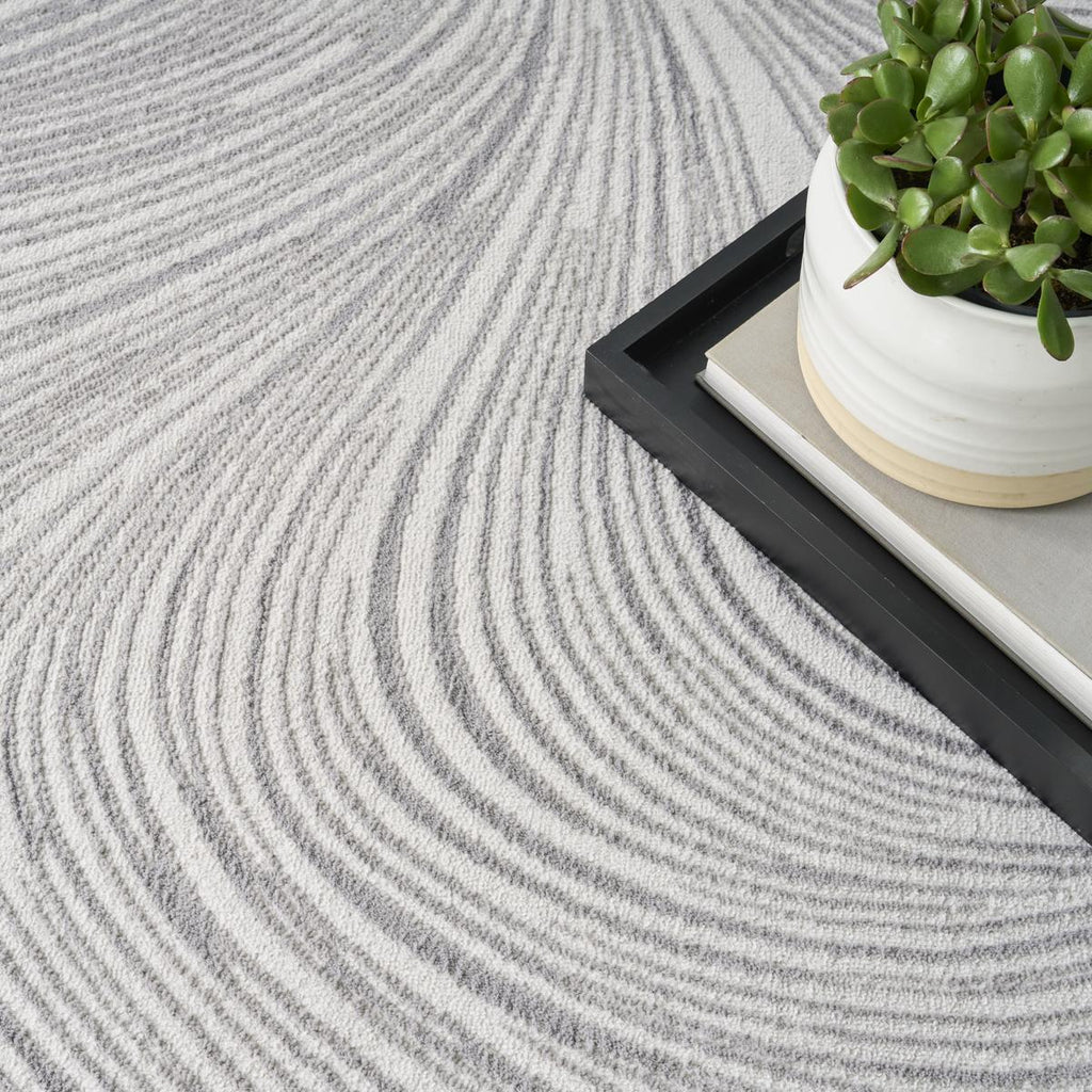 DKNY Central Park West Wave Grey Rug