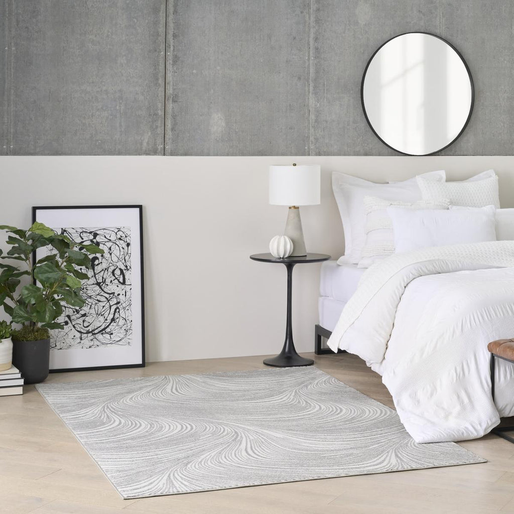 DKNY Central Park West Wave Grey Rug