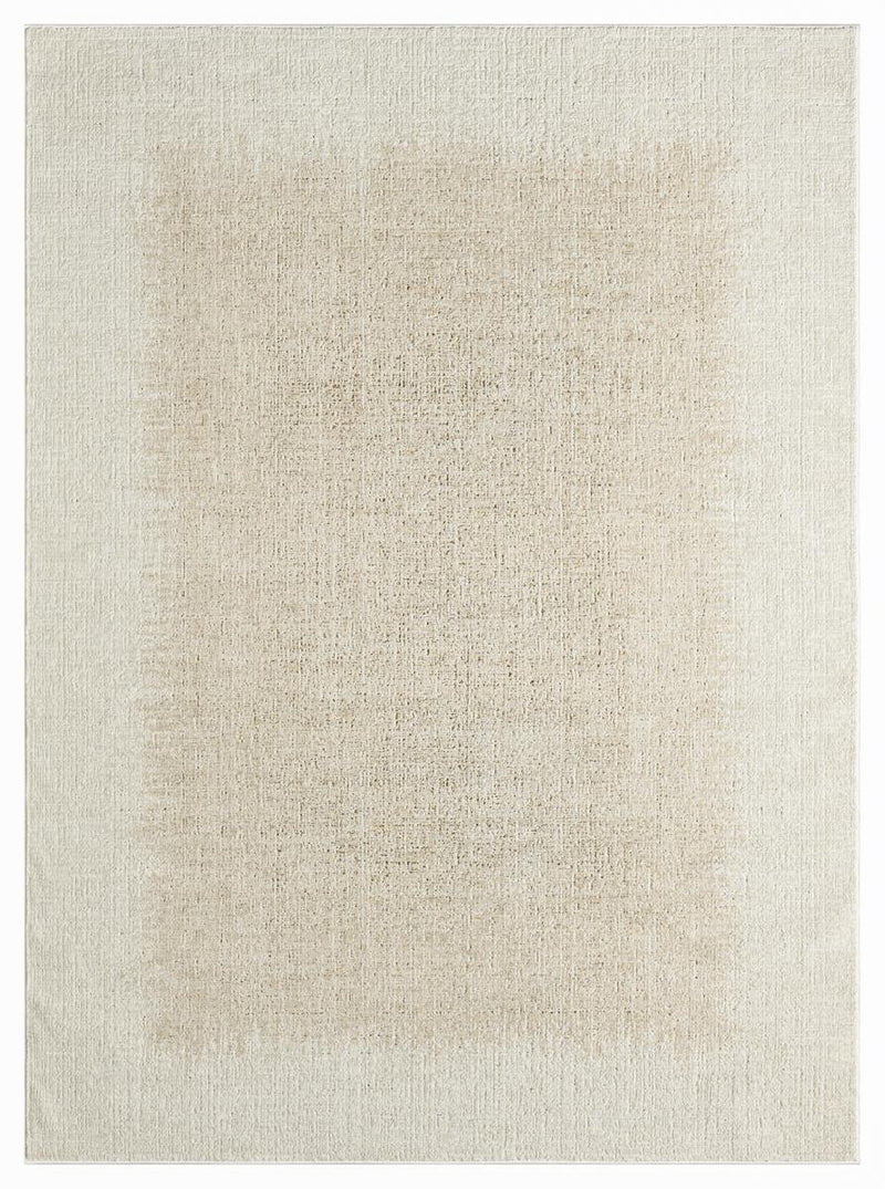 DKNY Grand Street Block Ivory Beige Rug