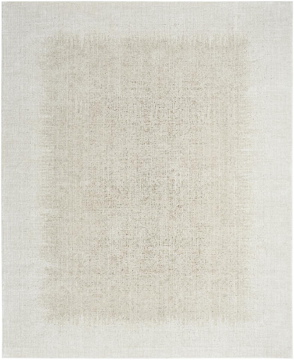 DKNY Grand Street Block Ivory Beige Rug