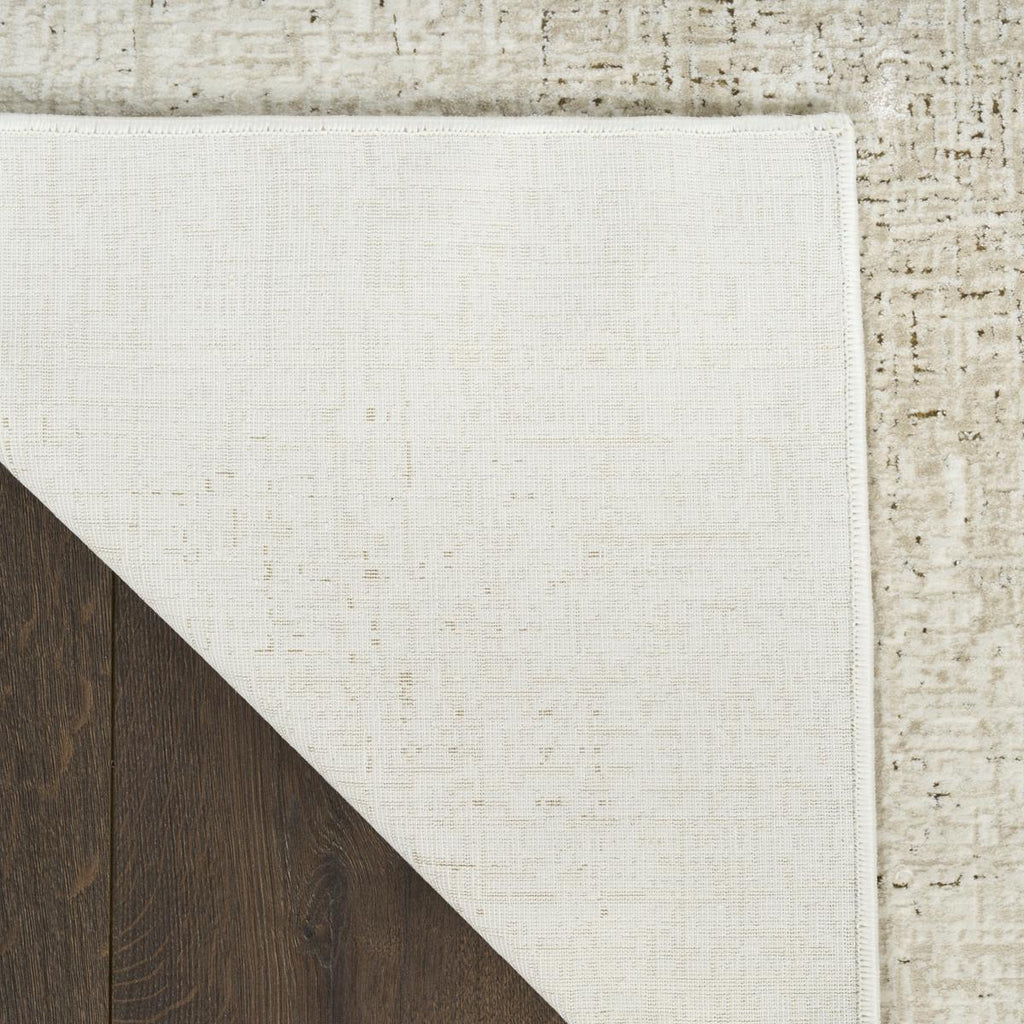 DKNY Grand Street Block Ivory Beige Rug