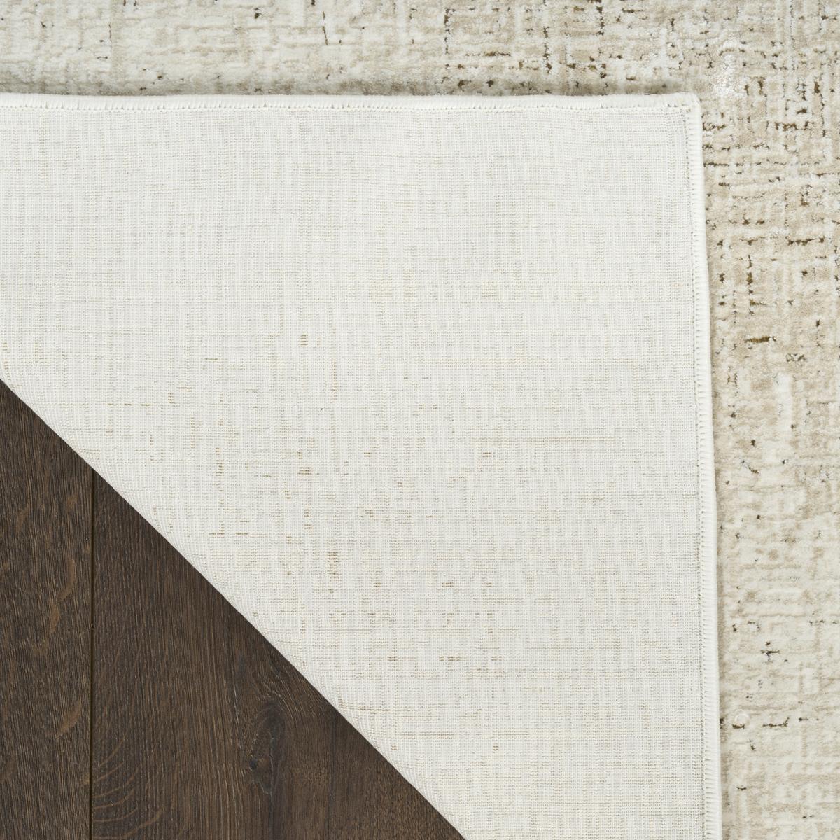 DKNY Grand Street Block Ivory Beige Rug