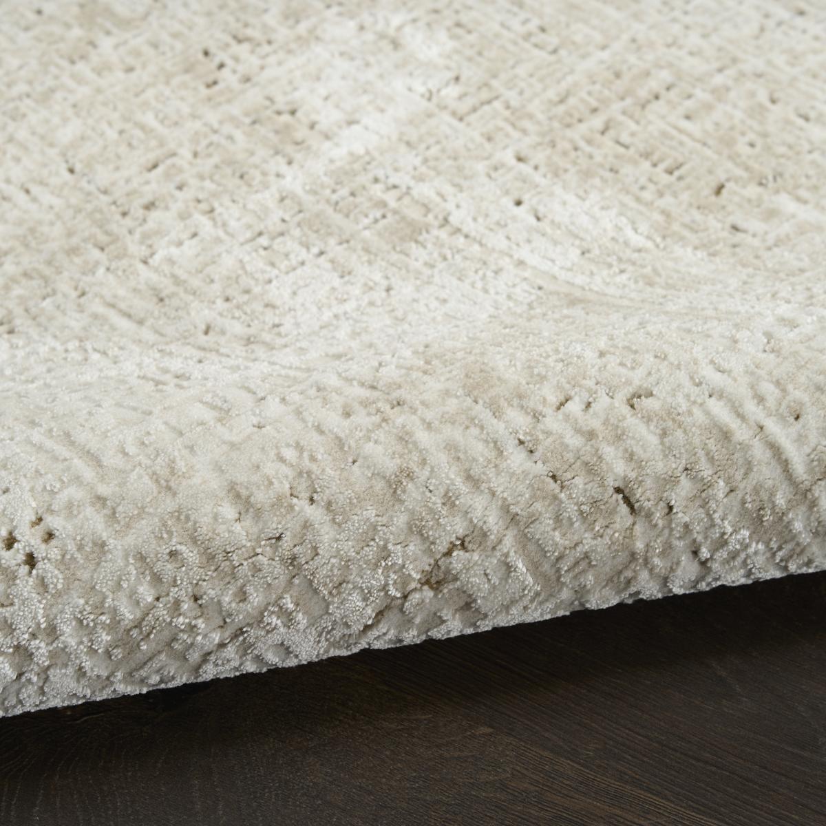 DKNY Grand Street Block Ivory Beige Rug