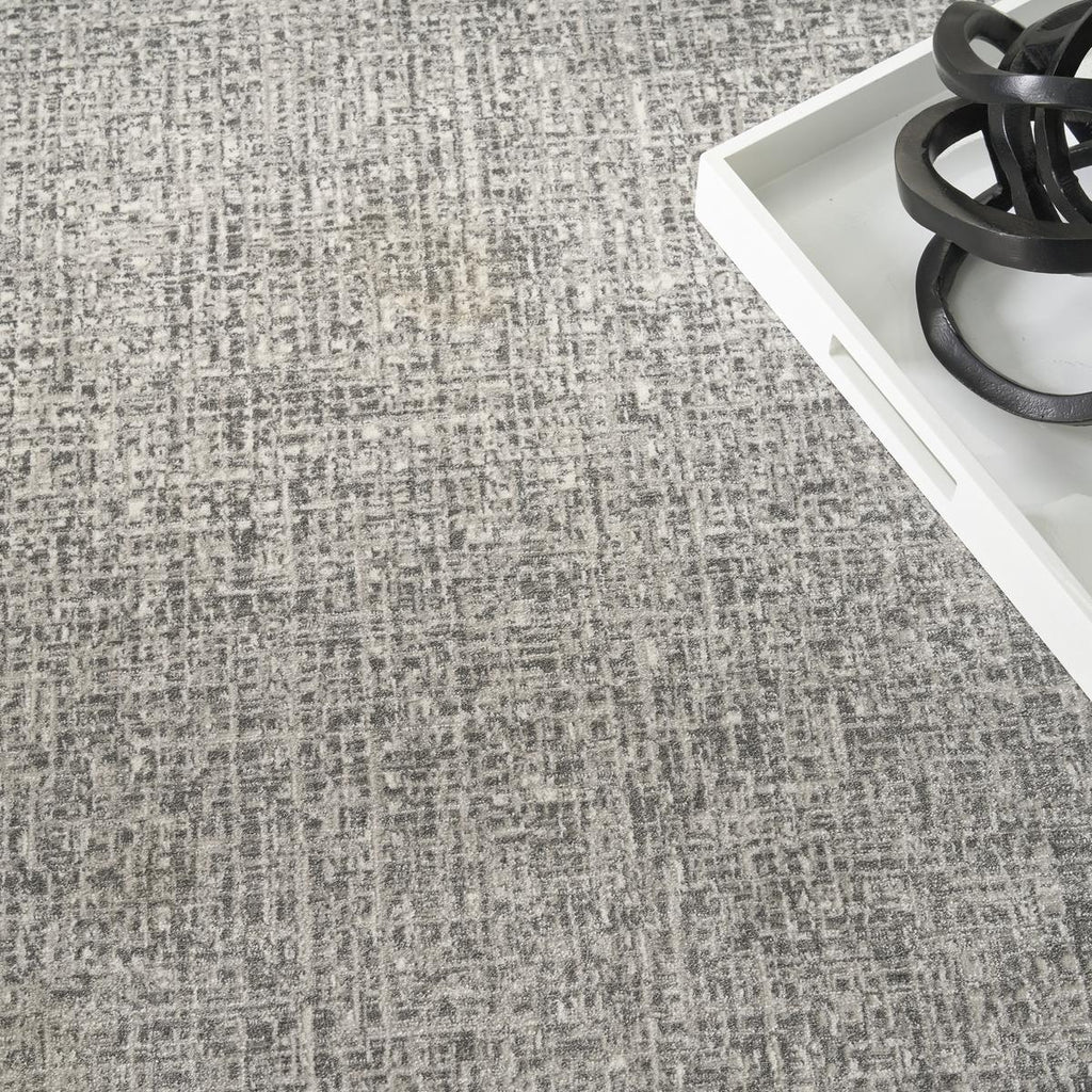 DKNY Grand Street Block Light Grey Rug