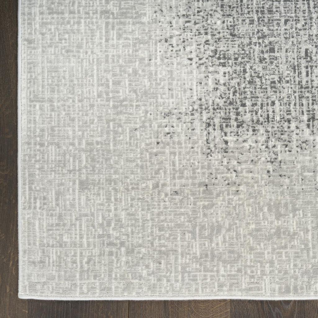 DKNY Grand Street Block Light Grey Rug