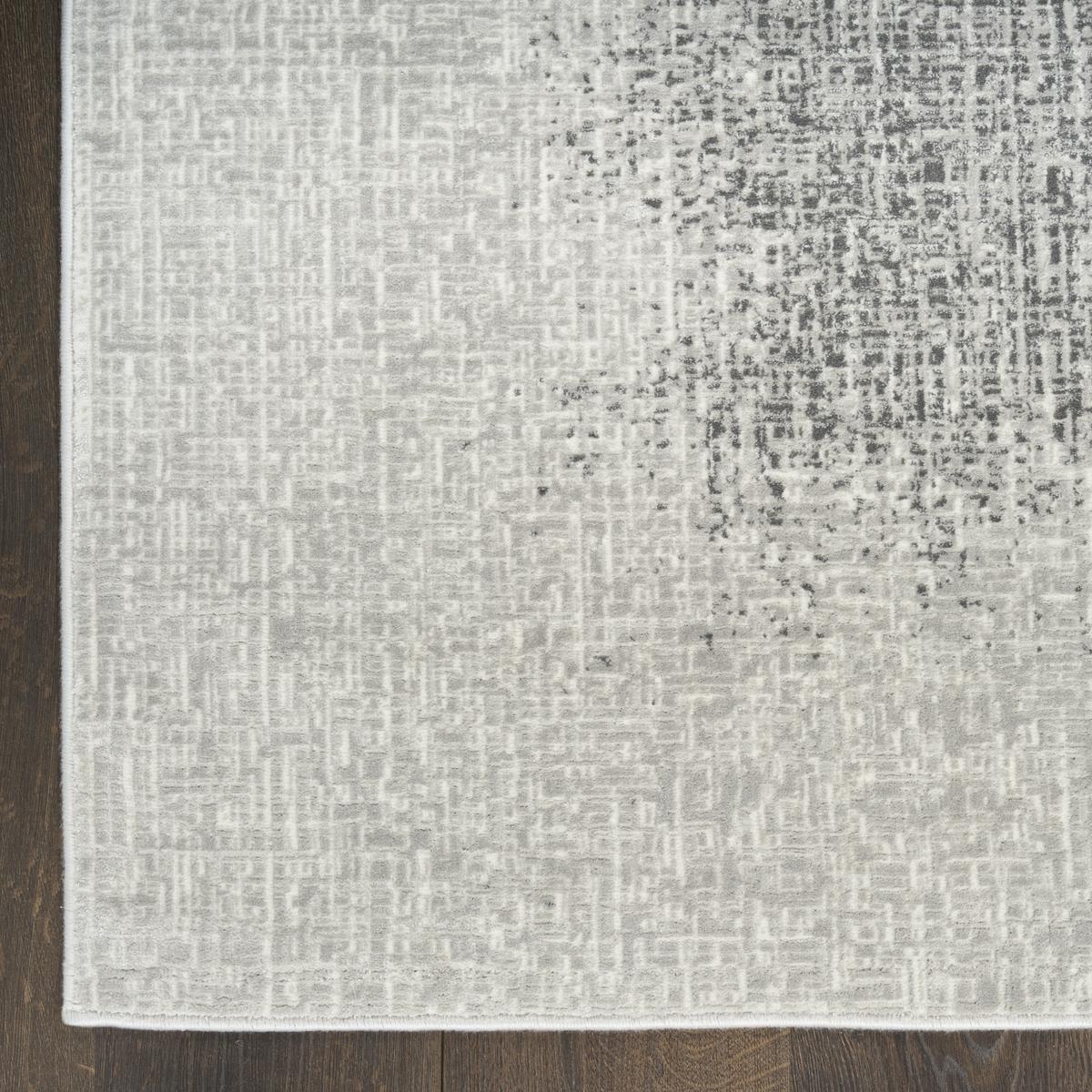 DKNY Grand Street Block Light Grey Rug