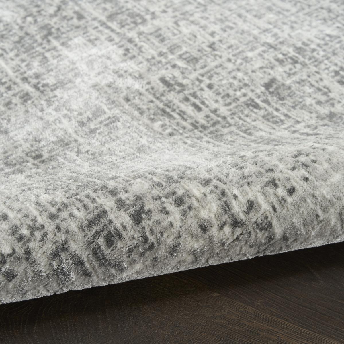DKNY Grand Street Block Light Grey Rug
