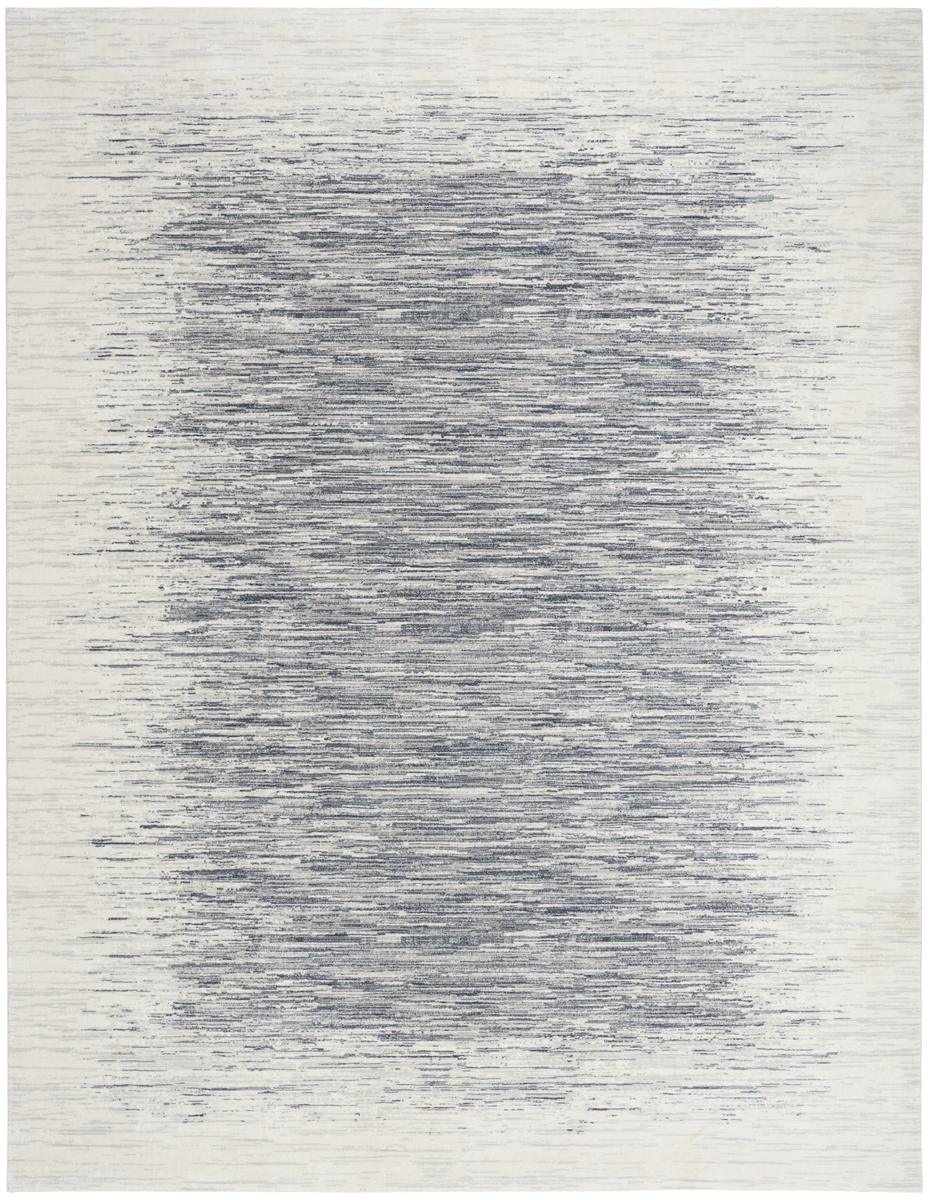 DKNY Grand Street Haze Ivory Blue Rug
