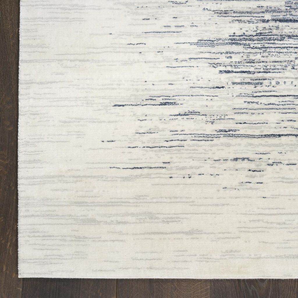 DKNY Grand Street Haze Ivory Blue Rug