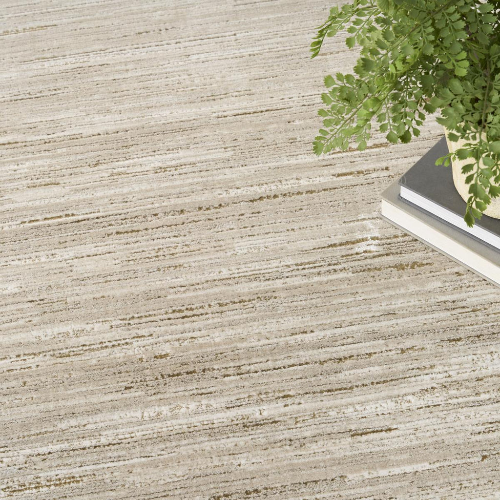 DKNY Grand Street Haze Ivory Taupe Rug