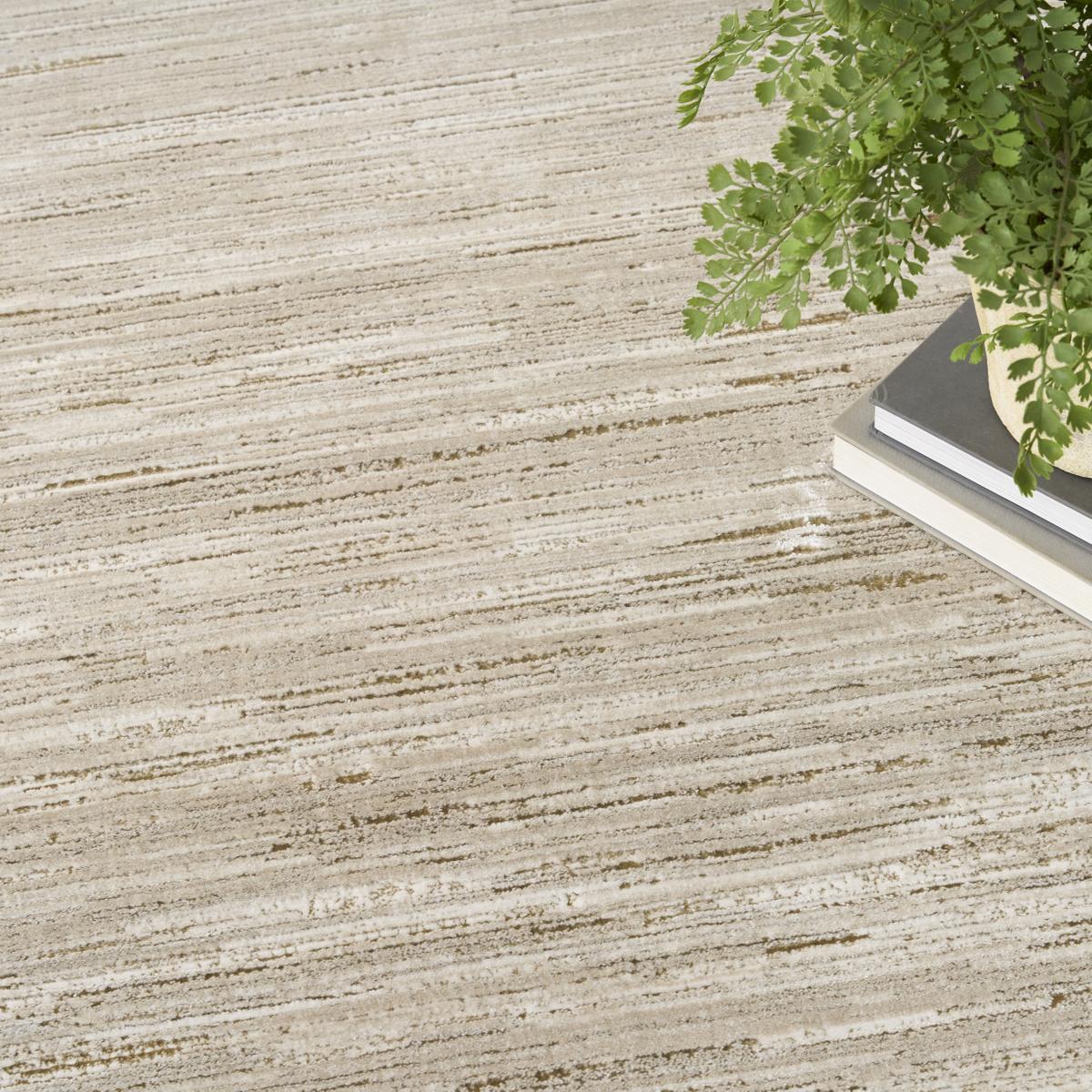 DKNY Grand Street Haze Ivory Taupe Rug