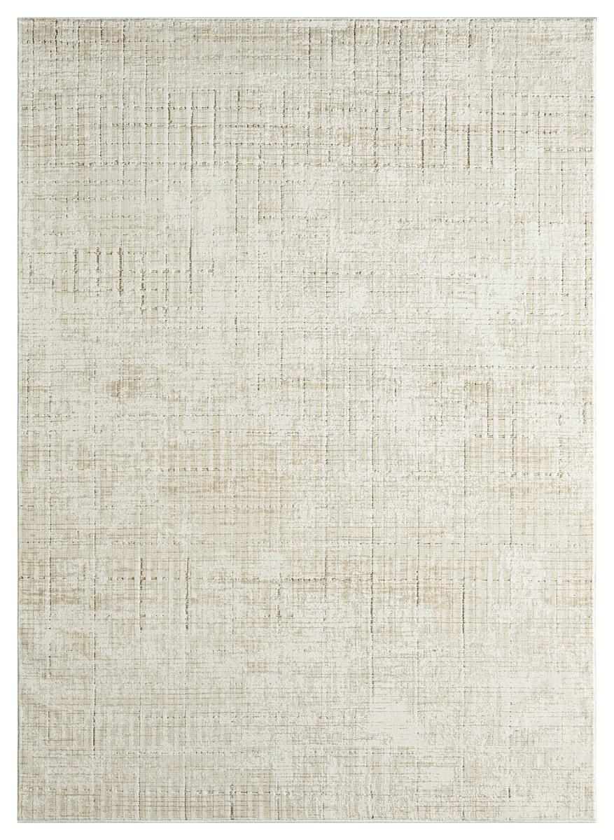 DKNY Grand Street Shimmer Ivory Beige Rug