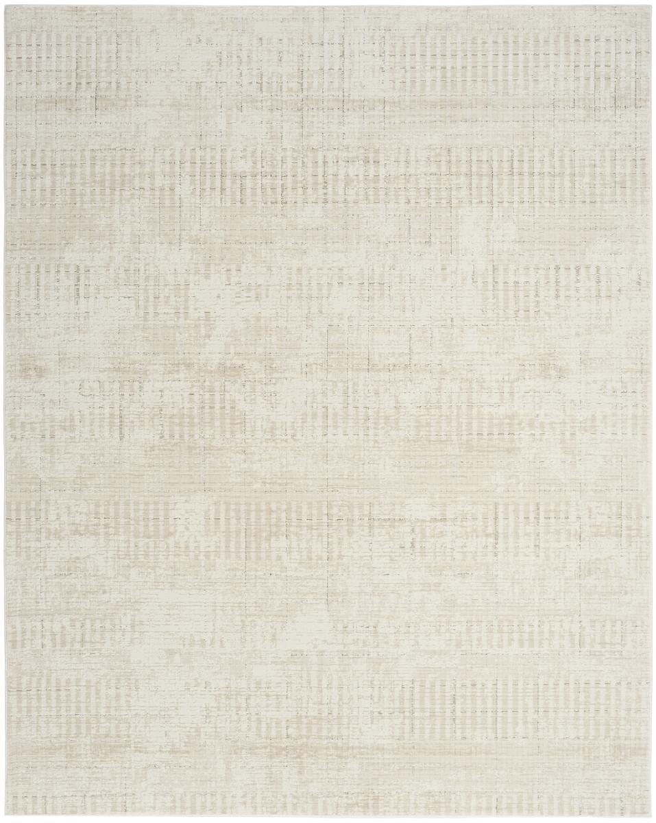 DKNY Grand Street Shimmer Ivory Beige Rug