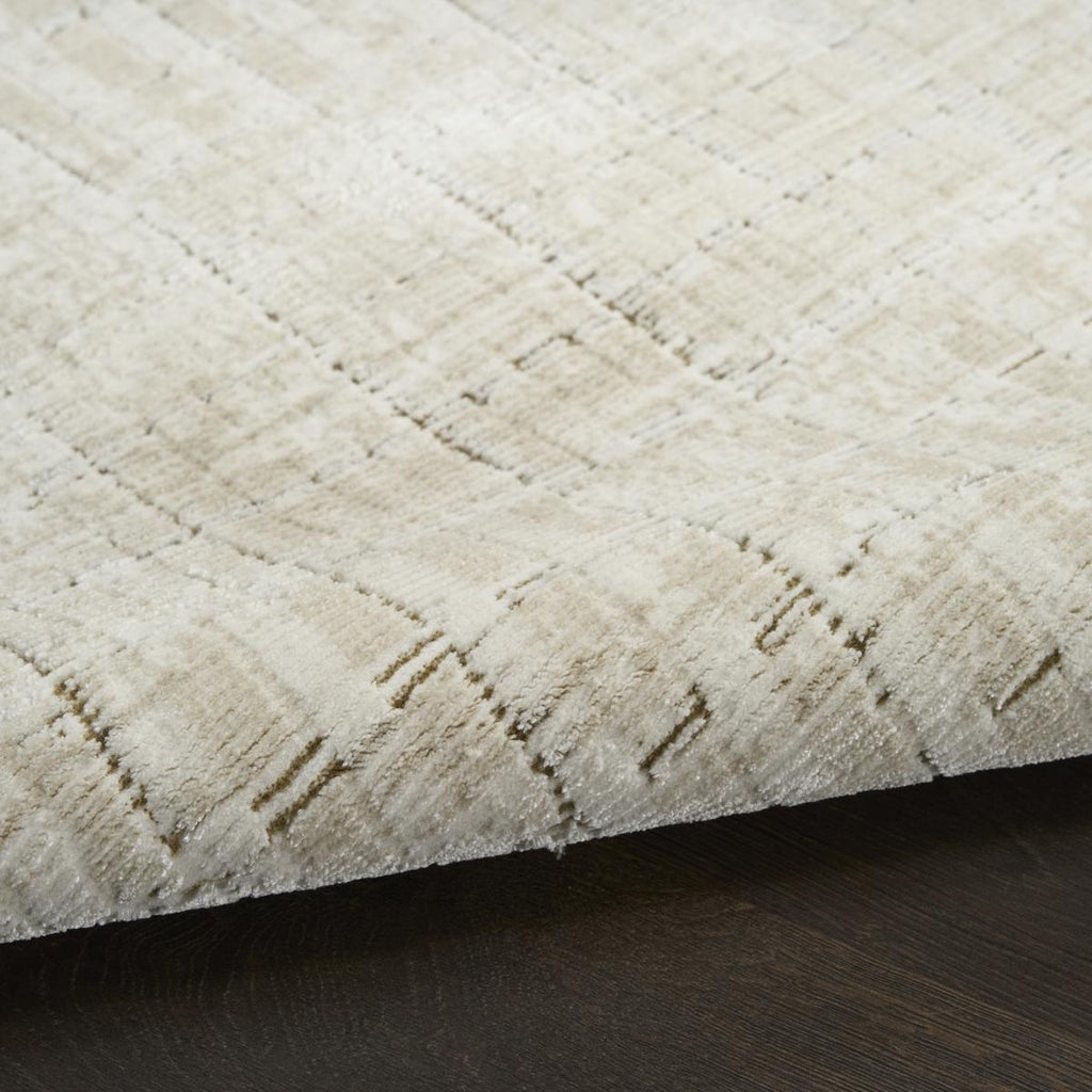 DKNY Grand Street Shimmer Ivory Beige Rug