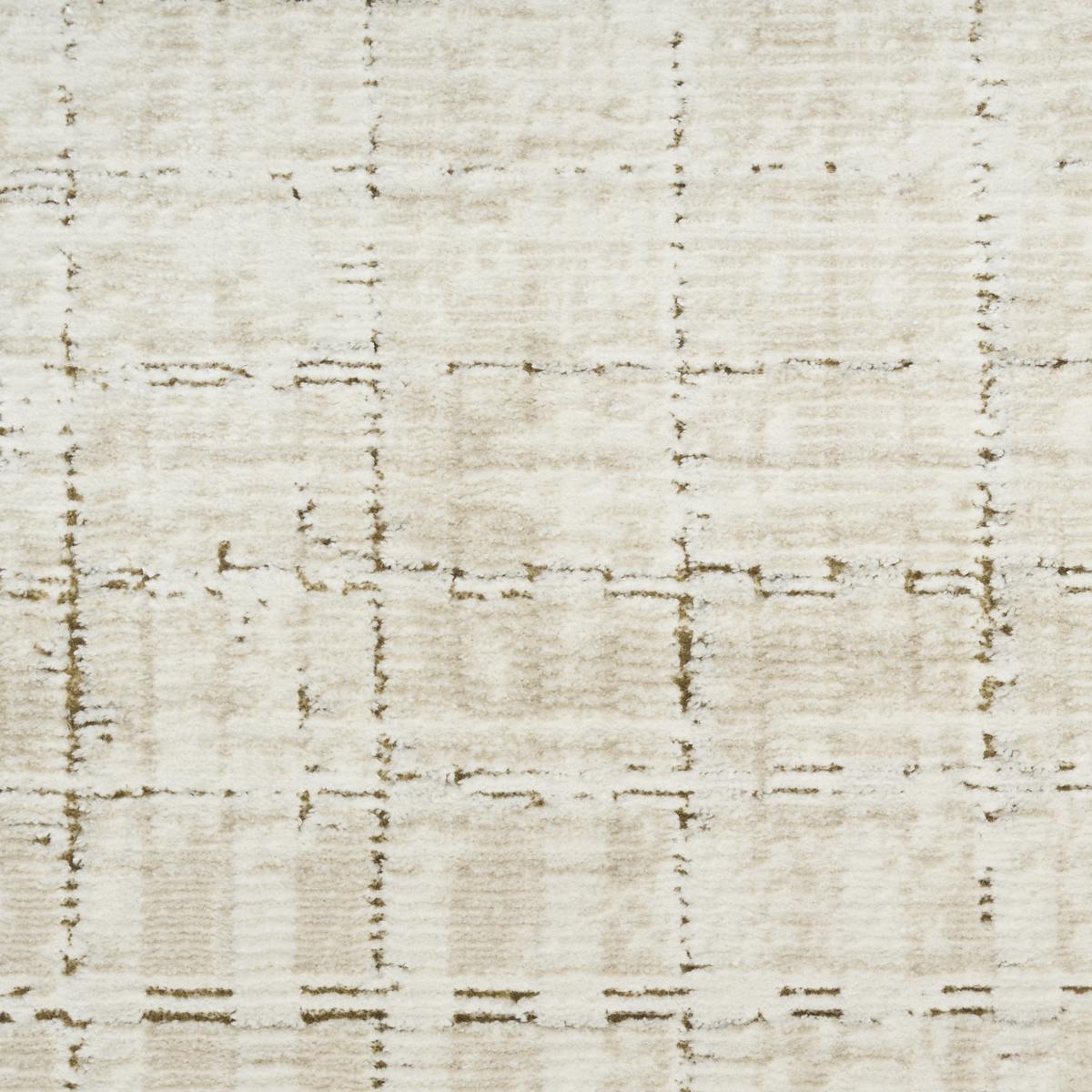 DKNY Grand Street Shimmer Ivory Beige Rug