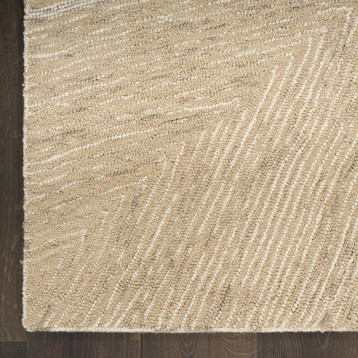 DKNY Pure Angles Camel Rug