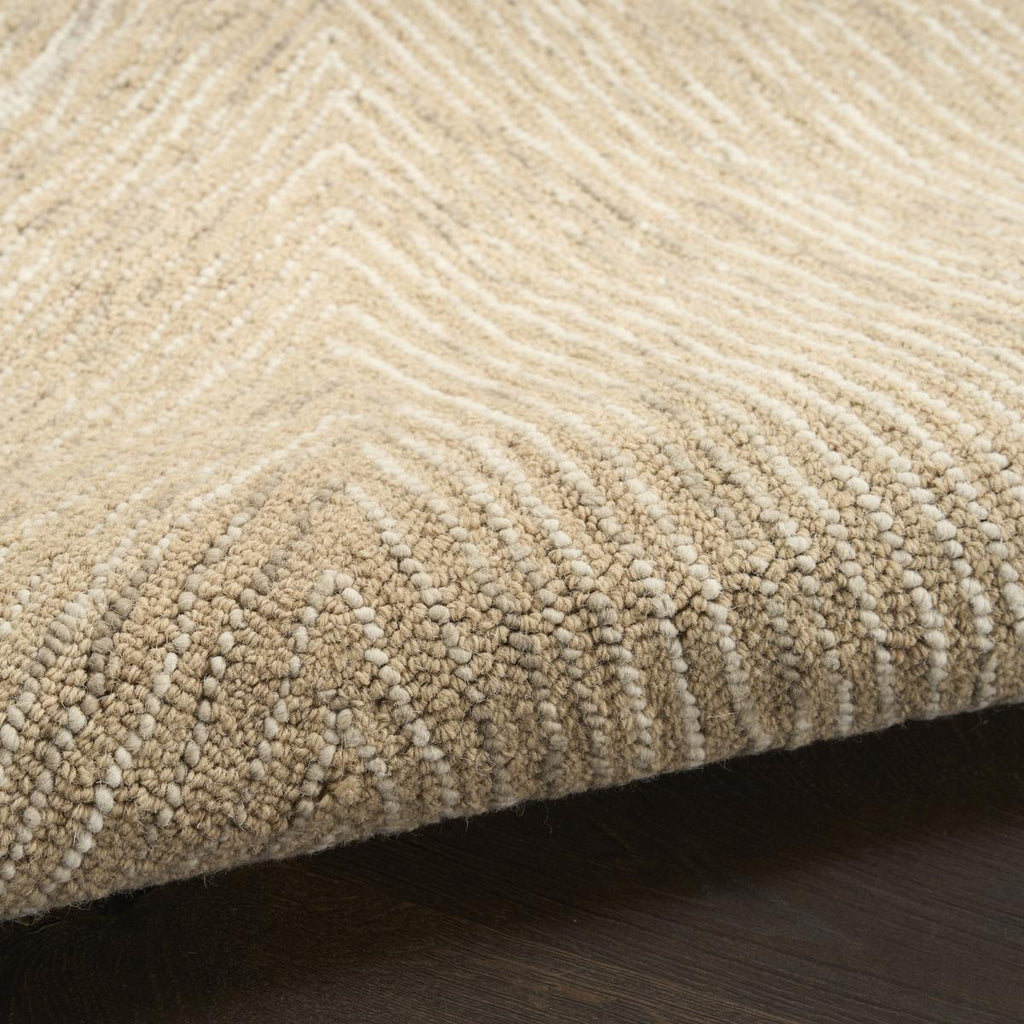 DKNY Pure Angles Camel Rug