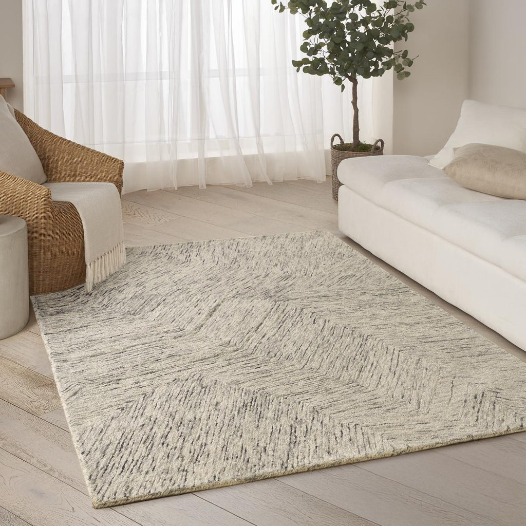 DKNY Pure Angles Grey Rug