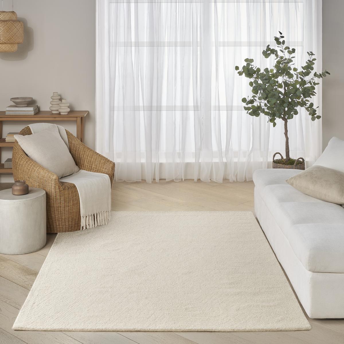 DKNY Pure Angles Ivory Rug