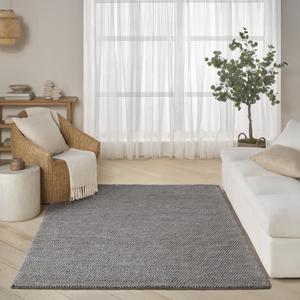 DKNY Pure Knots Grey Rug