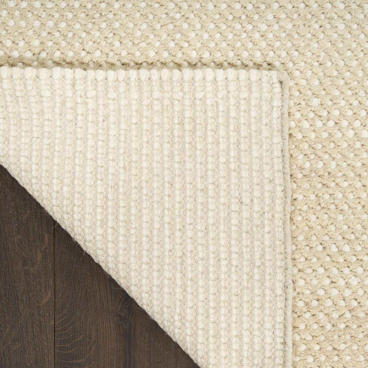 DKNY Rows Ivory Beige Rug