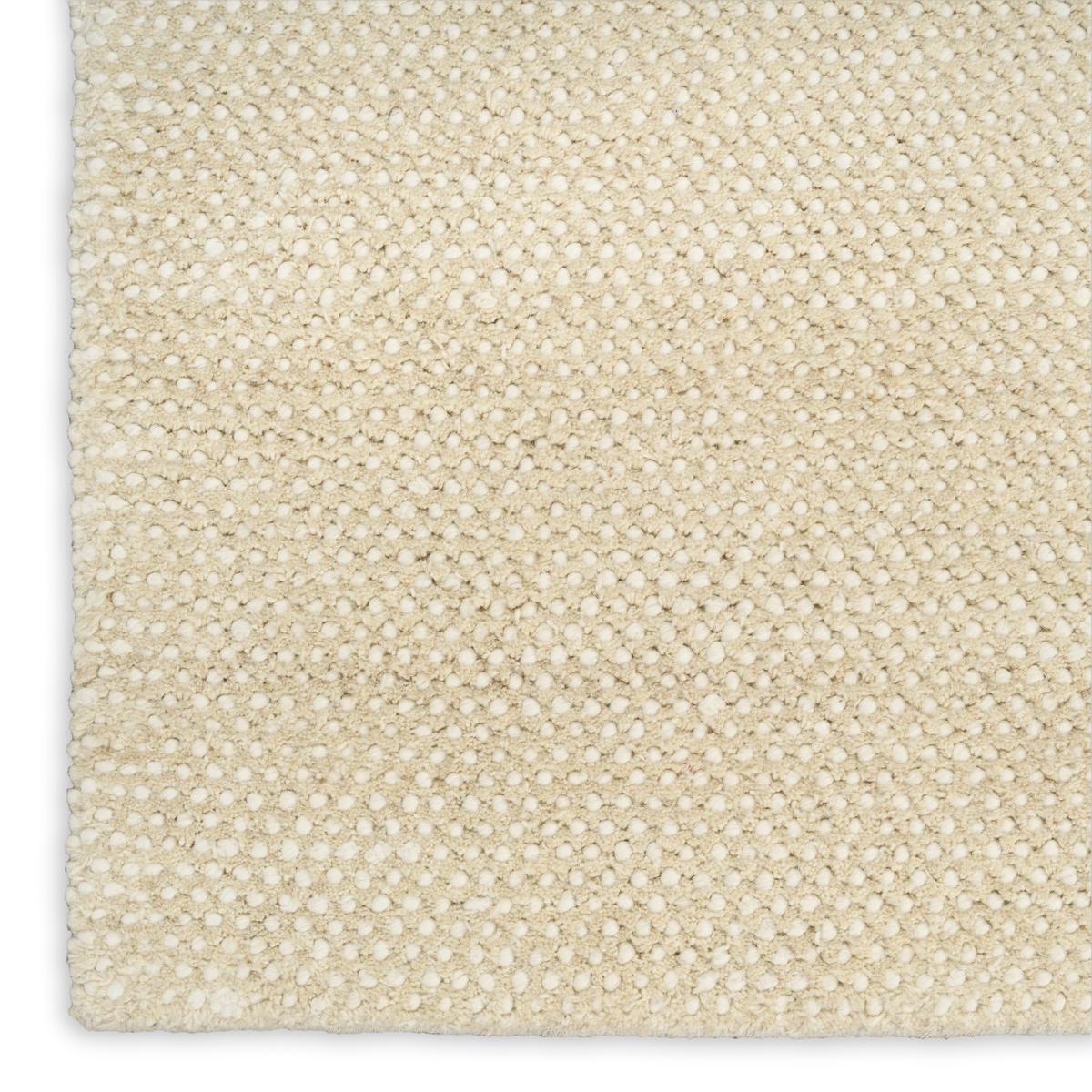 DKNY Rows Ivory Beige Rug